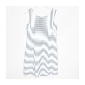 HIHO Ginnie Linen Striped Shift Dress